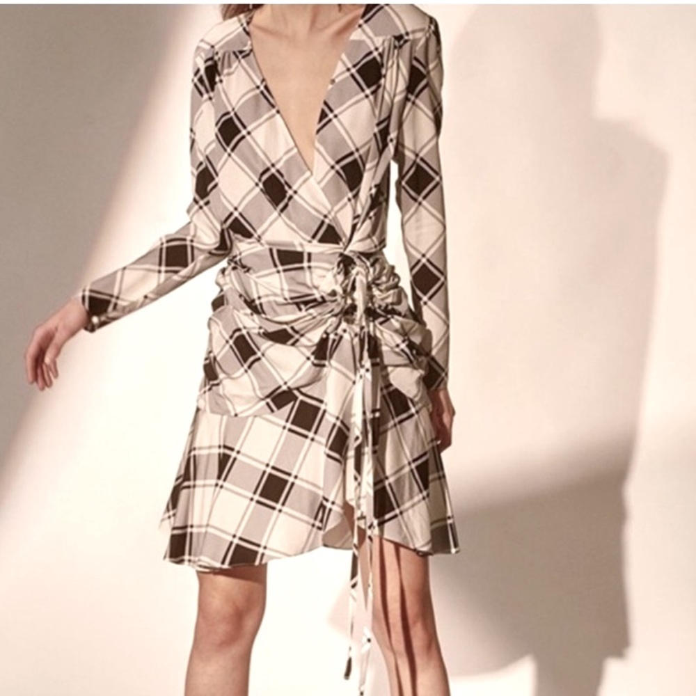 NWT - Style Mafia Free People Plaid Dress